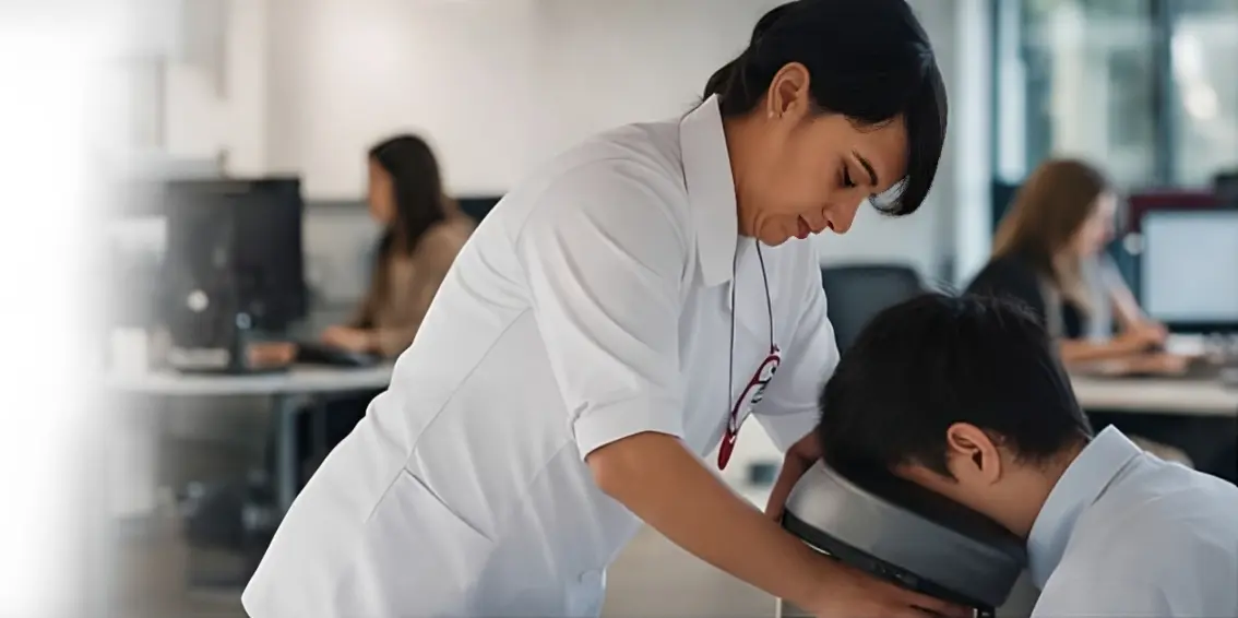 Quick Massage corporativo – Toque das Mãos